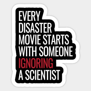 disaster movie... Sticker